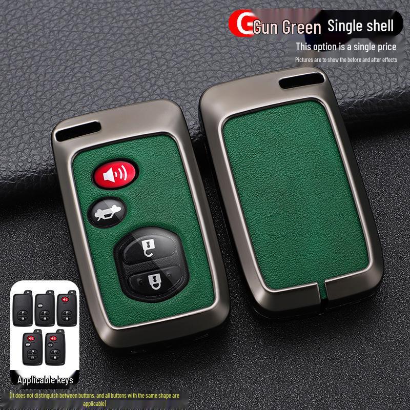 Compatible Key Case for Toyota Models: Corolla, Levin, Camry, Highlander, RAV4, Crown, CHR, Reiz