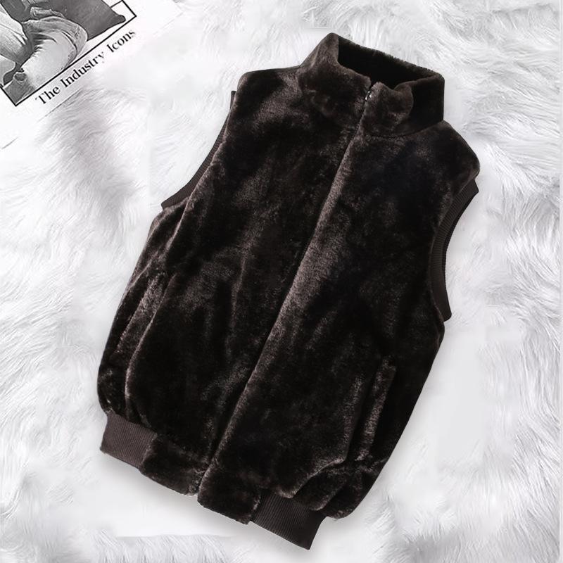 

Белый шерстяной жилет куртка мужская осень-зима безрукавка мужская жилетка теплое пальто искусственная шерсть мужская одежда XS