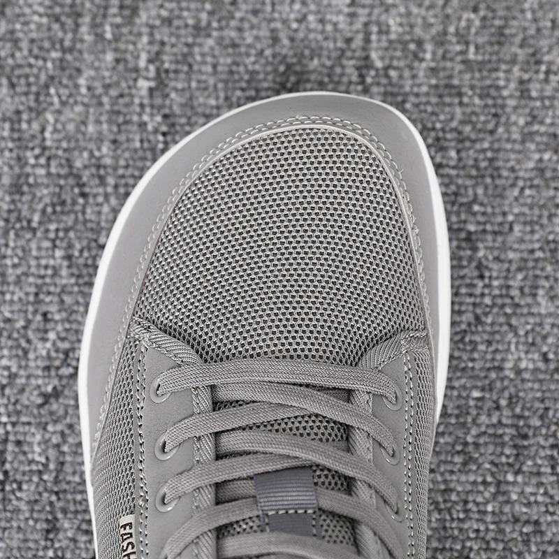 Men's Wide Toe and Bare Foot Shoes Simple, Breathable Comfortable Hiking Shoes Breathable Black Sports Shoes Women's Flat Bottom