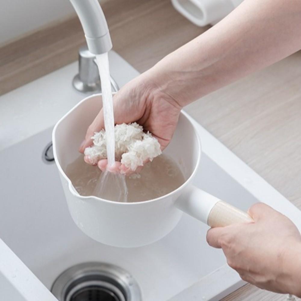 Long Handle Water Scoop 1300ML Water Dipper Easy To Clean Water Ladle  Bath