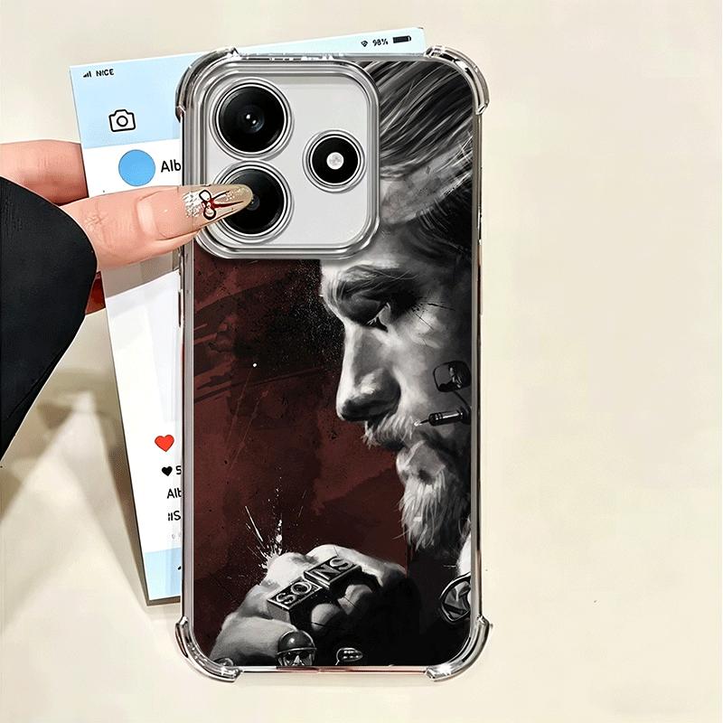 Sons Of Anarchy Weiche Handyhülle für Xiaomi Poco X7 X8 Pro Max X6 X5 X3 F8 Ultra F7 M8 M7 M5S Redmi 15C 15A 15 14C 13C 12C 13 12