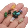 1pc Natural Stone Beads Spacer Charms for Women Earrings Pendants Necklace DIY Handmade Crystal Stone Pendants Jewelry Making