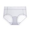 Lady Plus Size Summer Light Camellia 10A Antibacterial Ice Silk Breathable Quick Drying Briefs