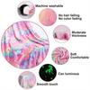 Deka Glow In the Dark Deka Jednorožec Svítící hřejivé flanelové deky Ložnice Kouzelné deky Super útulné plyšové pokrývky pro volný čas Siesta