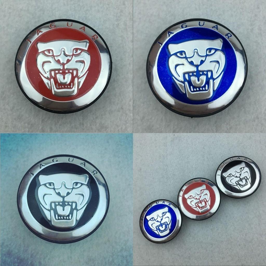Elegant 4pcs Set Jaguar Wheel Hub Caps Logo Rim 59mm Cover Emblem Cap In Premium Quality