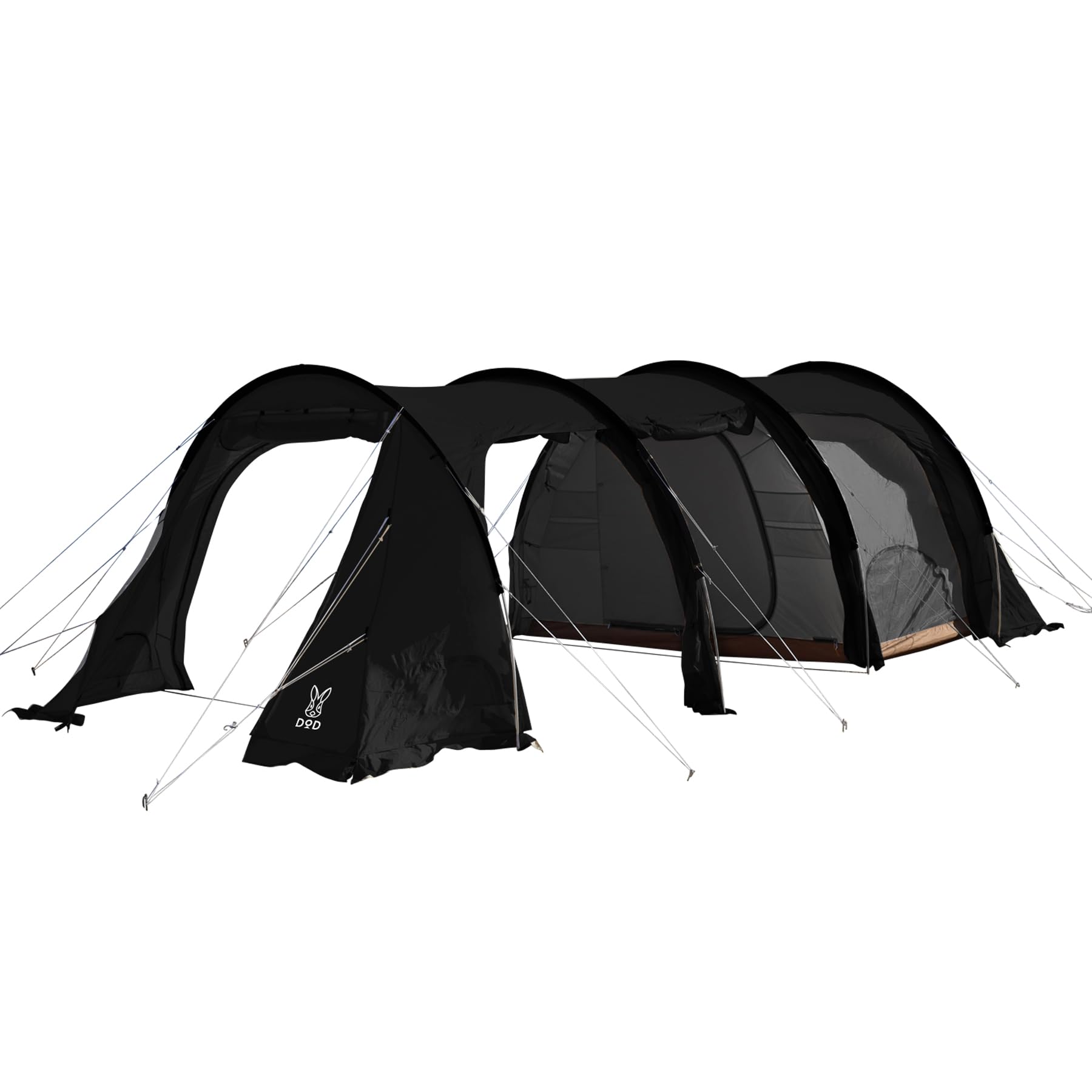 

DOD Kamaboko Tent 3M [на 4-5 осіб] 2-кімнатний намет T5-689-BK