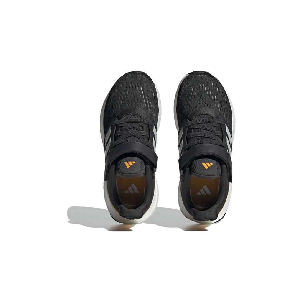 adidas PureBoost 22 C Carbon Yellow Kids Sneakers Black Won-Sil Core-Black IF5551