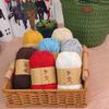 85M/roll Crochet Thread Macrame Rope 65% Cotton Wool Line Yarn  Knitter Crochet Bag
