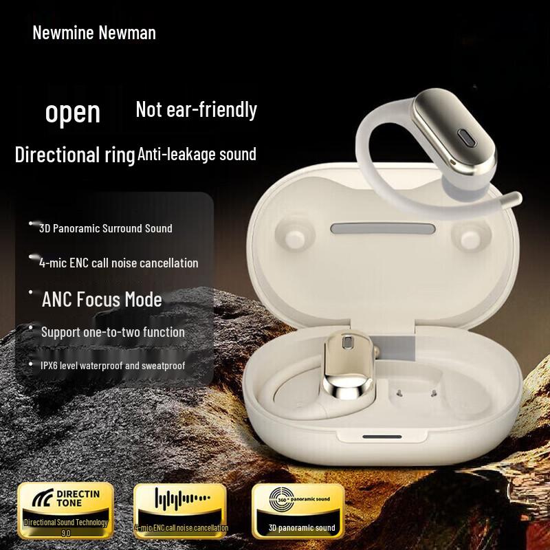 

Newsmy R7 Bone Conduction Open-Ear Bluetooth Sport Earbuds