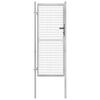Galvanized Steel Garden Gate 105 X 200 Cm