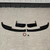 4PCS For BMW 3 Series F30 2012-2018 M3 M4 Style Car Front Bumper Lip Spoiler Splitter Diffuser ABS Gloss Black Bodykits Tuning