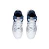 Li Ning Wave PRO Synthetic Leather Slip Resistant Abrasion Resistant Low Top Skateboard Shoes Men's White Gray Blue AECT009-3