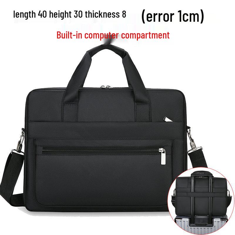 Korean Oxford Waterproof Men's Crossbody Bag - Wear-Resistant Casual Sport Briefcase Handbag