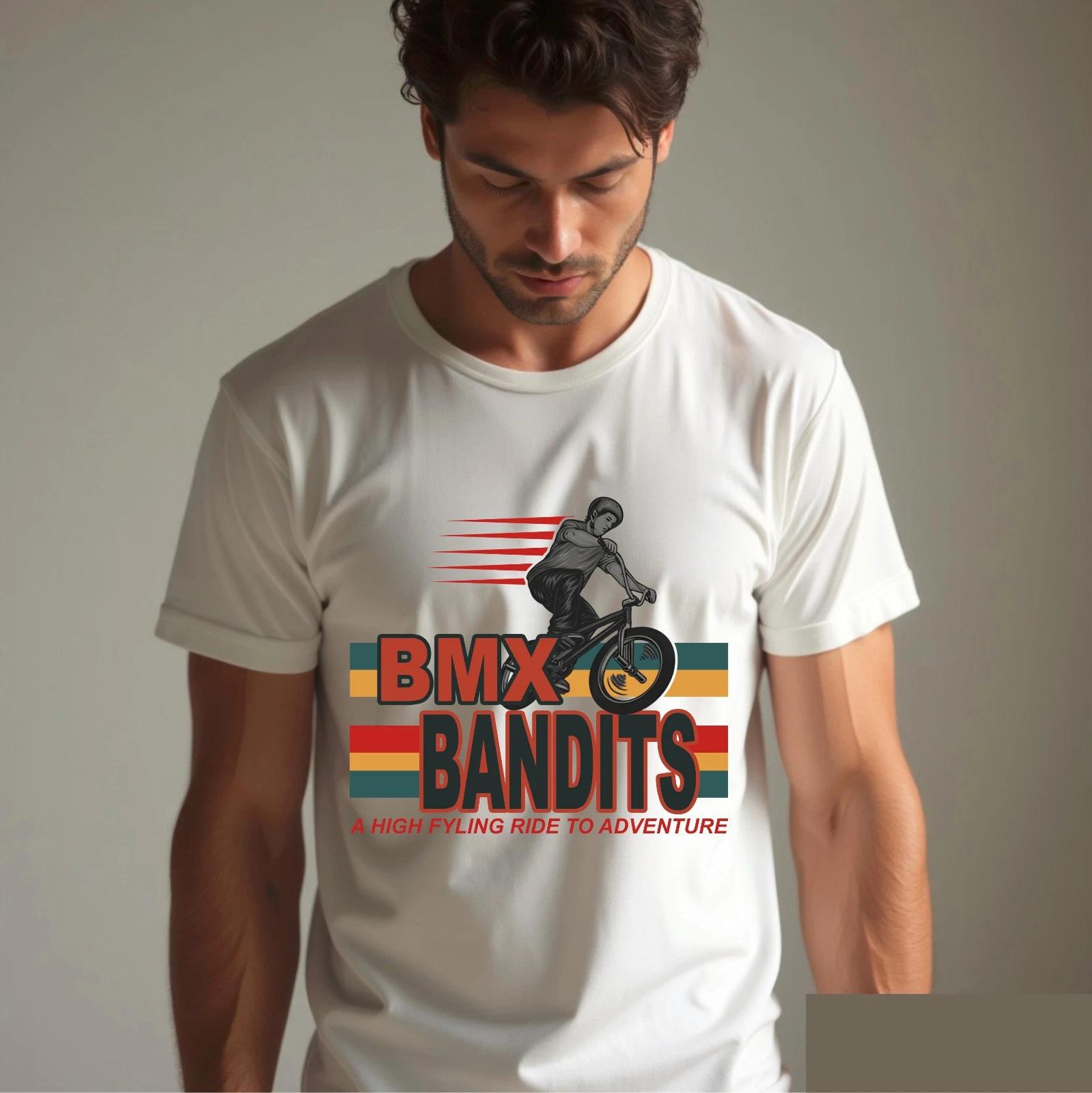 BMX Bandits T-Shirt, Riding Adventure Men s Graphic Gift Tee Top 3XL