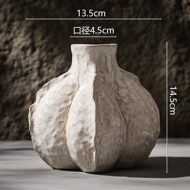 

Minimalist Ceramic Vase for Dried Flowers Creative Table Top Decor for Living Rooms Home Decor