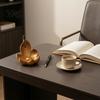 Backflow Incense Cones Lotus Burner Holder, Resin Cone Diffuser, Desktop Spiritual Home Decor Aromatherapy Holder for Yoga Meditation Tea Room Bedroom