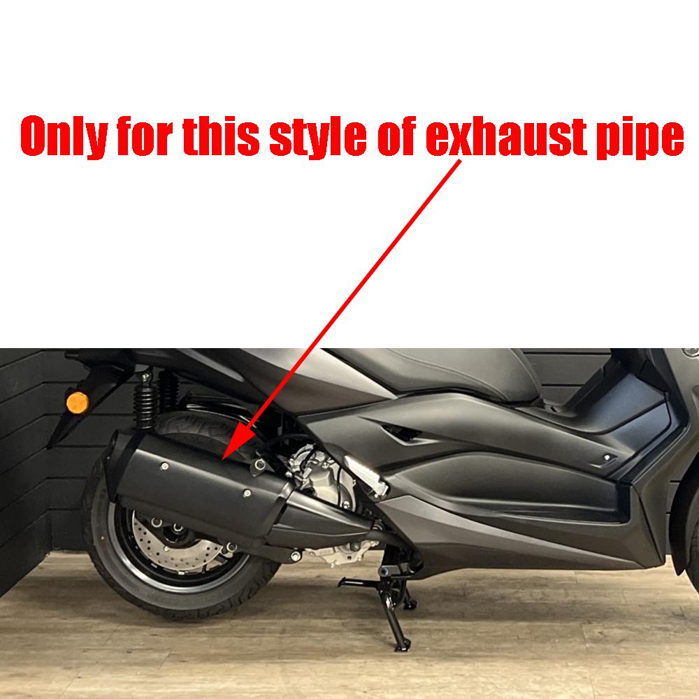 Motorcycle Accessories Exhaust Pipe Heat Shield Protector Guard Decorative Cover For YAMAHA XMAX 300 250 X-MAX XMAX300 XMAX250