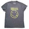 Nirvana Grunge Face Band Logo T-shirt
