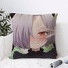The Shy Hero And The Assassin Princesses Cushion Cover Breathable Linen Pillow Cover Skin-Friendly Home Decor With Hidden Zipper