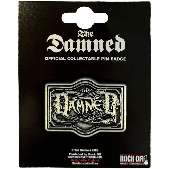The Damned The Black Album Pin Logo Badge