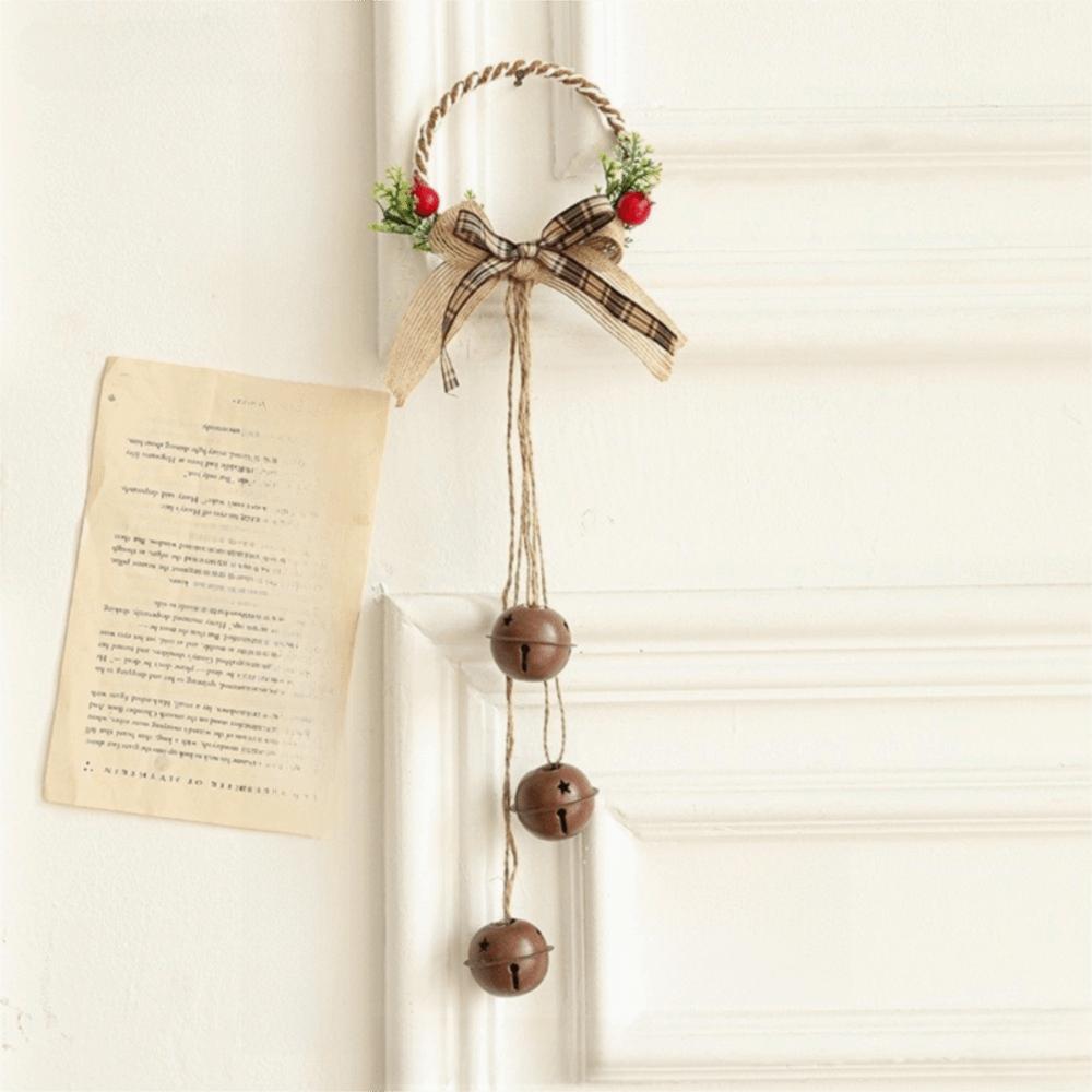Pleasant Sound Christmas Bell With Bowknot Bell Ornament Christmas Tree Pendant  Party