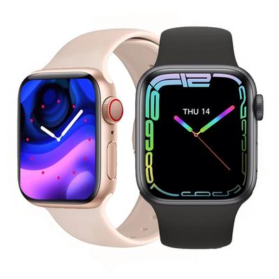 Chytré hodinky IWO Series 7 2" DIY Face Heart Rate Muži Ženy Fitness Tracker Sportovní chytré hodinky pro IOS telefon Android