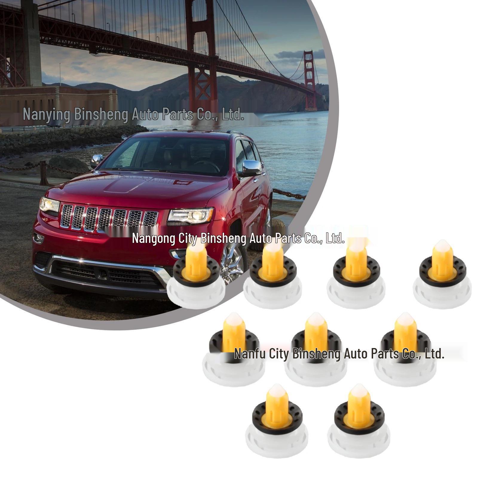 6511618AA подходит для клипс обшивки внутренней двери Jeep Compass и Renegade (модель 51987227). 6511618-AA, 51987227