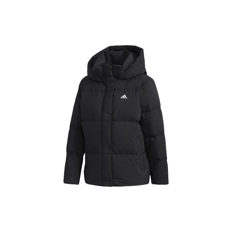 (WMNS) adidas Down Puff Winter Jacket Asia Sizing Black Women s EH3985 XL
