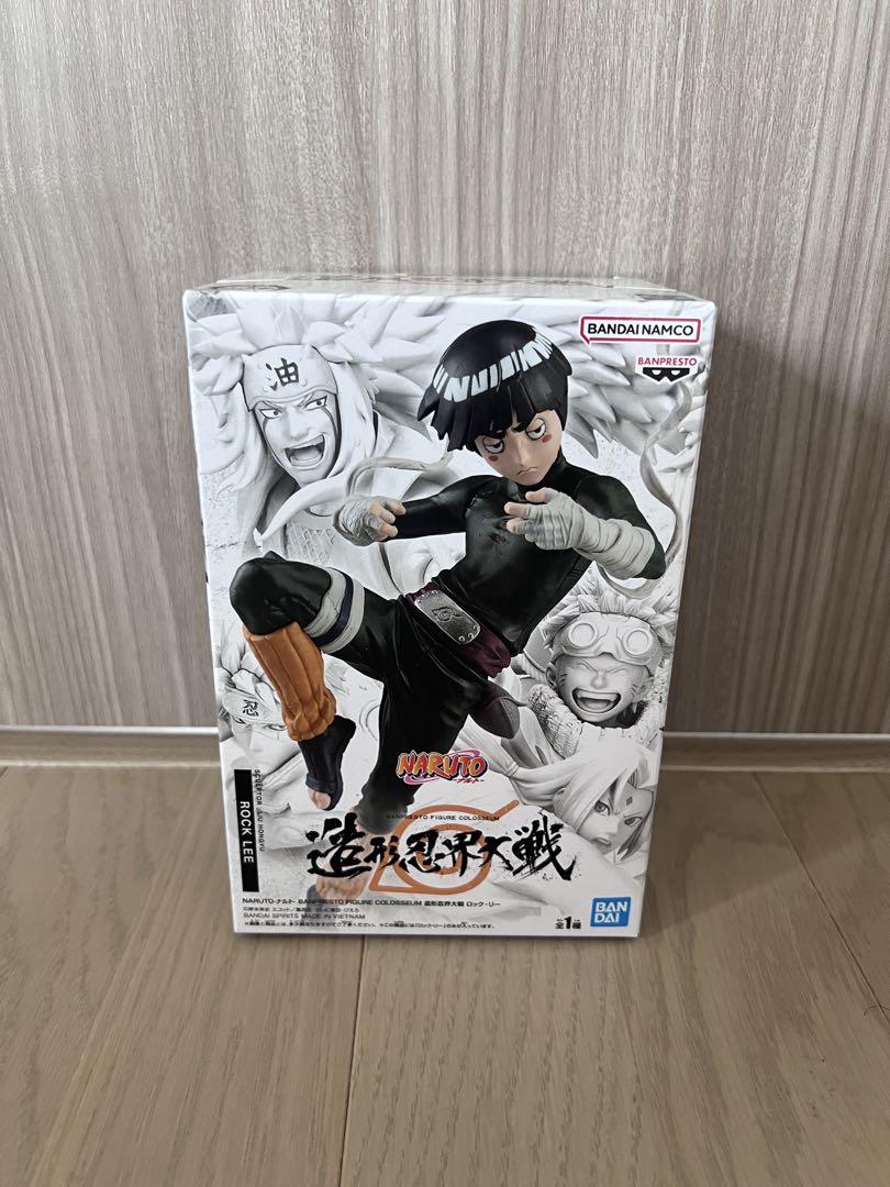 

[USED] NARUTO Sculpted Ninja World War Rock Lee Figure