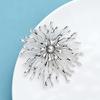 Wuli&baby Vintage Art Design Sun Shine Brooches For Women Unisex 2-color Metal Round Party Casual Brooch Pins Gifts