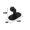 Car Dashboard Phone Holder Base Universal for Auto Cellphone Stand 360 Degree Rotating Base 17mm Ball Head Sticker Base