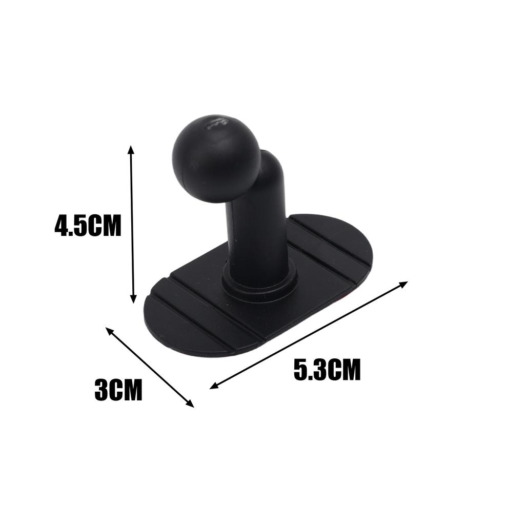 Car Dashboard Phone Holder Base Universal for Auto Cellphone Stand 360 Degree Rotating Base 17mm Ball Head Sticker Base