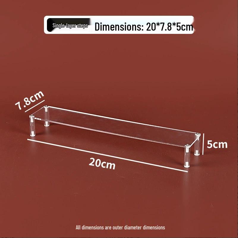 

Acrylic Transparent Storage Shelf for Pop Mart Model Display