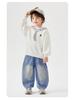 Right European Style Boys' Fake Two-Piece College Hoodie - 2026 Spring/Autumn Trendy Kids Clothing