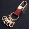 Minimalist Men's  Leather Car Key Ring Durable Car Key Holder Waist Hanging Key Chain  Party Gift