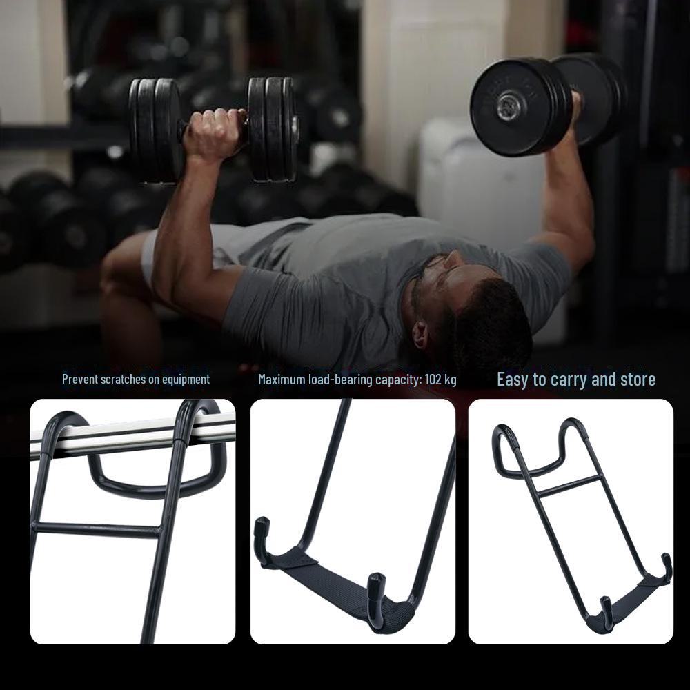 Dumbbell Power Hook: Non-Slip, Multifunctional Rubber Hook for Home Fitness & Auxiliary Horizontal Bars