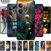 Funda For Realme GT 6T / GT 6 Cases Silicone Planet Painted TPU Soft Phone Back Cover For RMX3853 Protective Coque RMX3851  GT 6