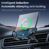15W Wireless Car Charger Holder For Z Fold6 Fold5 Fold4 Fold3 Fold2 Fold Ultra 16/15/14/13/12 Pro Max 4.3-inch-6.9inch Mobile Phone Automatic Clamping