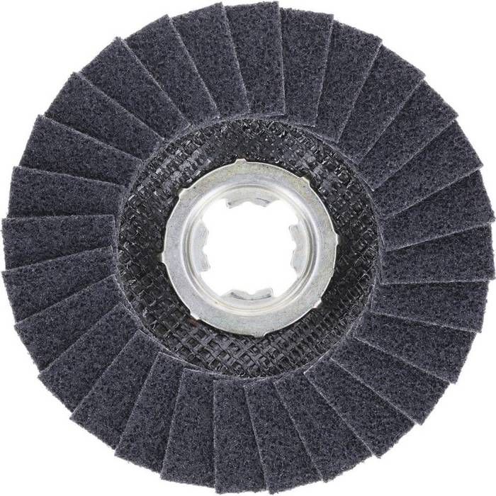 Disque à lamelles - bosch - expert scm - 125 mm - blanc - ponçage