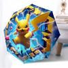 1PC , Pokémon Automatic Folding Umbrella | Vibrant Motif & Compact Design for Everyone, On-the-Go Essential - Gift-Worthy Style yy250930059