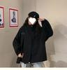 2025 Women's Harajuku BF Style Windbreaker: Versatile Korean Long Sleeve Jacket