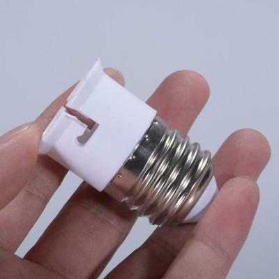 Adaptateur d'ampoule sur vis durable E27 de remplacement vers convertisseur d'ampoule B22 pour la maison