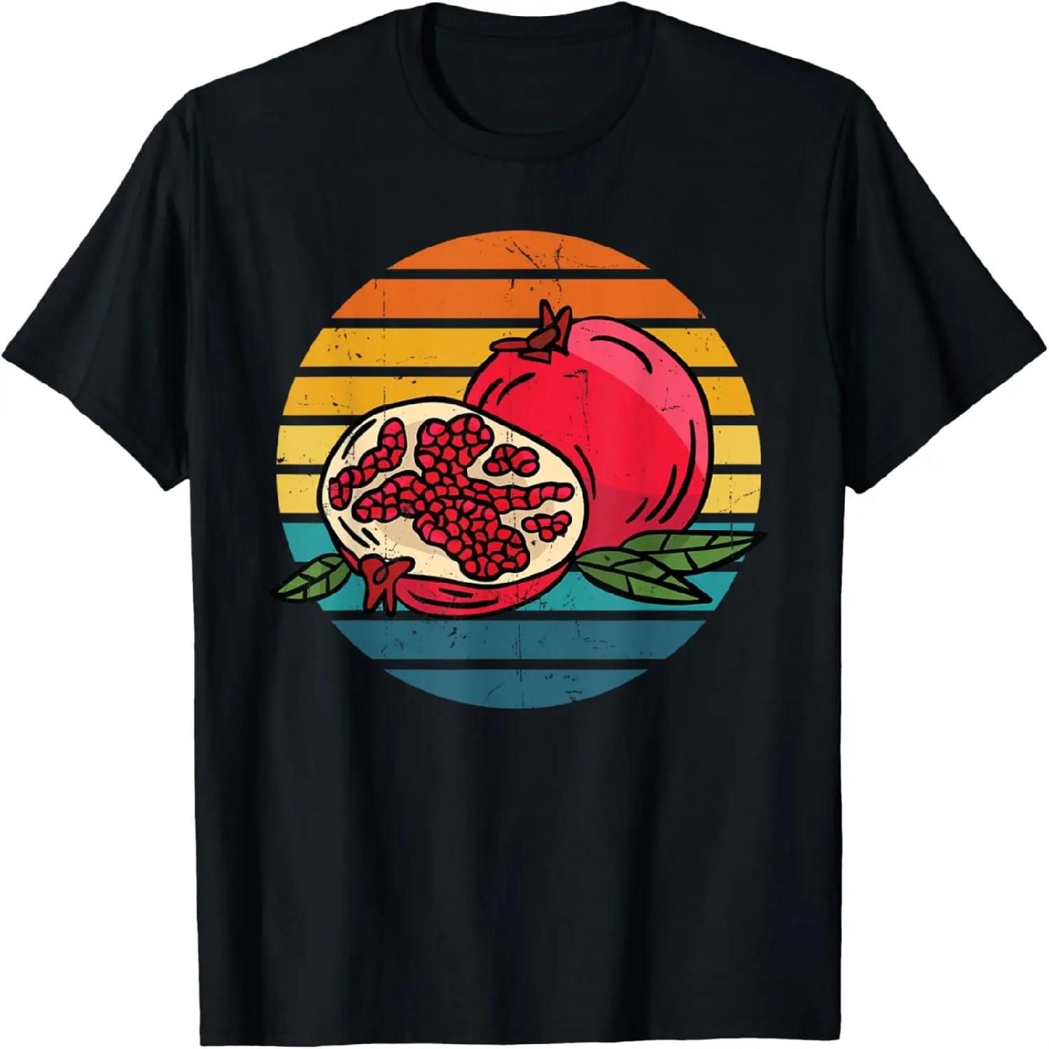 Retro Pomegranate T-Shirt(2) XXXXXL разноцветный