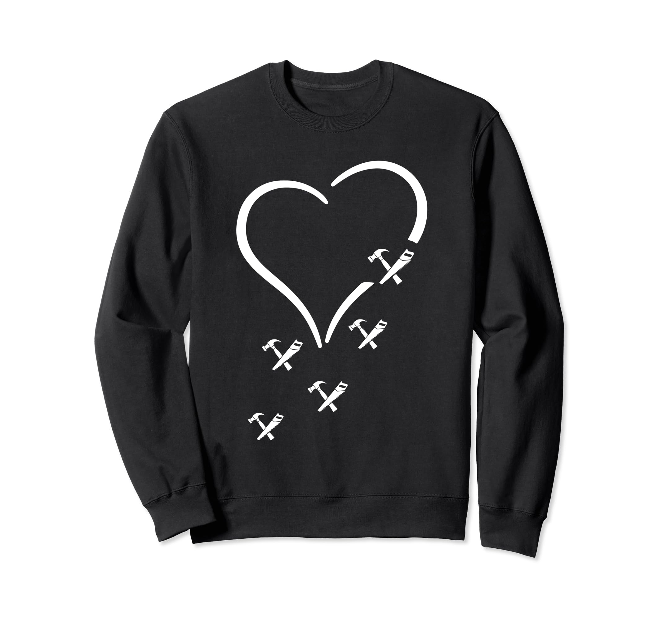 

Пила и Молоток Крест Плотник Энтузиаст Деревообработка Тренер - чёрный