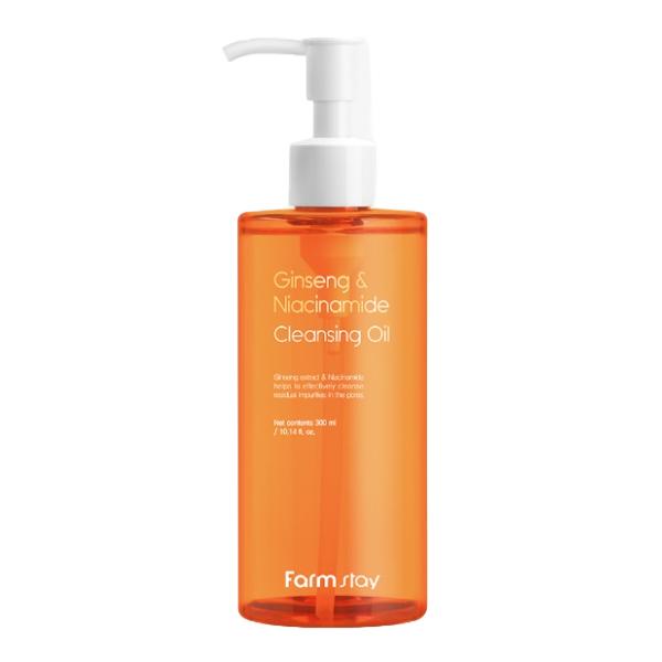 FarmStay Ginseng & Niacinamide Cleansing Oil (300ml / 10.14 Fl.oz.),  Deep Cleansing Foam (180ml / 6.08 Fl.oz.) (7 Options)