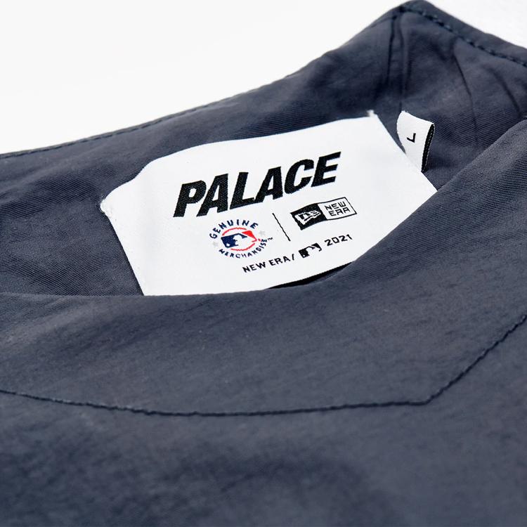 Palace New Era Palace X New Era Collaborative Detroit Tigers Drill Long Sleeve Crew Neck T-Shirt Men Tops Navy P21DNSS005