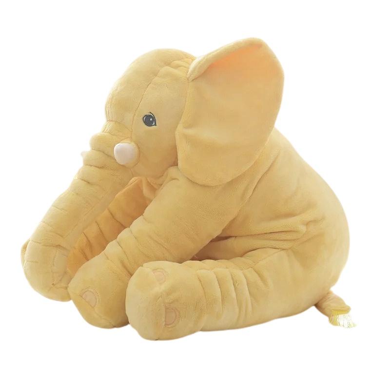 Super Soft Plush Elephant Toy Pillow For Kids' Sleep And Play 40cm-80cm