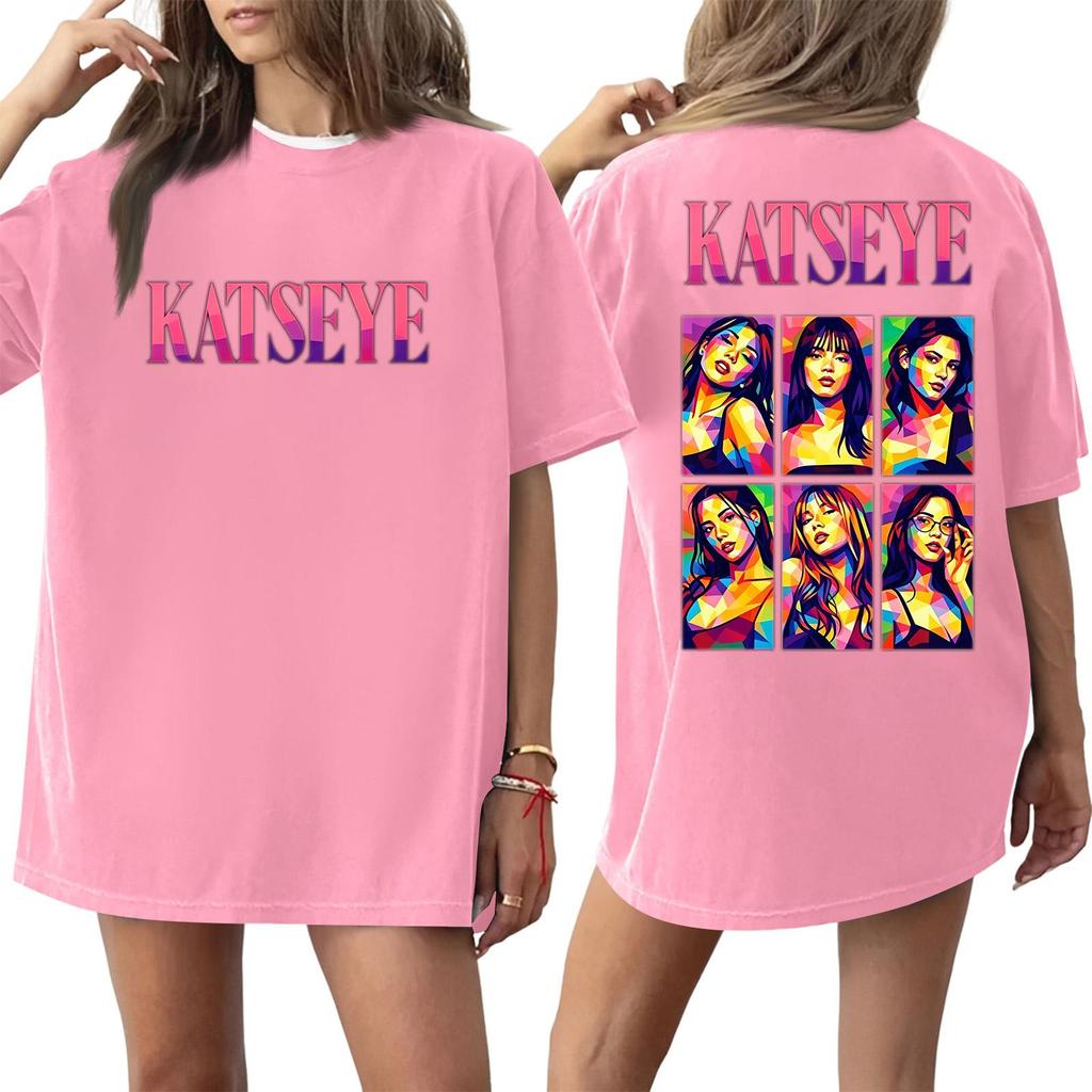 Women's Casual Printed Short Sleeve Neck T-Shirt