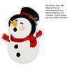 Yousheng Christmas Bathroom Rug Mat Xmas Tree Santa Clauds Shape Design Water Absorbent Floor Mat Home Decor for Kitchen Living Room Bathroom
