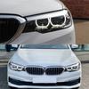 Weißes Tagfahrlicht Angel Eyes Licht DRL LED Modul für BMW 5er G30 G31 G38 M5 F90 Pre-LCI 2017 2018 2019 2020